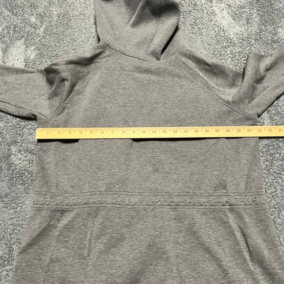 Nike Tech Fleece Hoodie Womens Medium Gray Asymetrical Full Zip Jacket 684928 ** - Picture 5 of 9